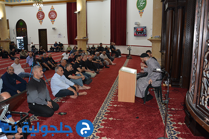 حفل لتوديع حجاج بيت الله الحرام في جلجولية